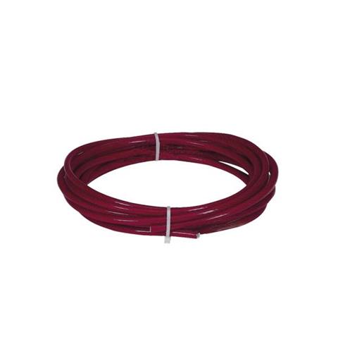 Stainless steel wire Ø3mm+2mm red PVC Accessories for Emg. Pull-wire (NIRO)